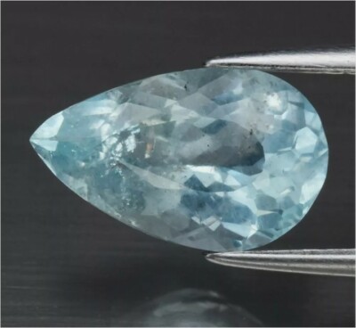 1.97Ct Aguamarina Natural Azul Sin Tratamientos Origen Brasil ( Ver Vídeo)