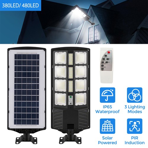 10000LM LED Solar Flood Light Motion Sensor Security Yard Street Outdoor Lamp AU - Picture 11 of 15