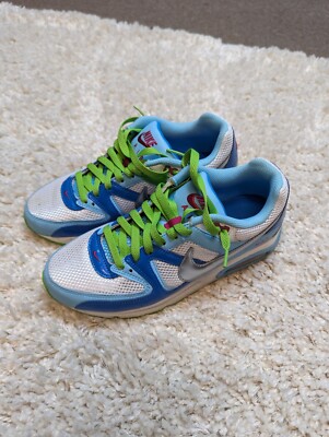 Nike Air Max Command Women's 8.5 M 2012 Blue Green Baby blue Sneakers Preowned