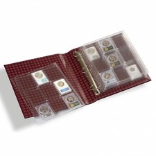 Album For 36 Certified Graded NGC PCGS Coin Slabs Red Lighthouse Grande 4 Encap