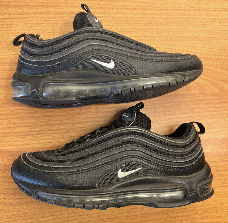 Nike Air Max 97 Black Terry Cloth Anthracite Size… - image 2