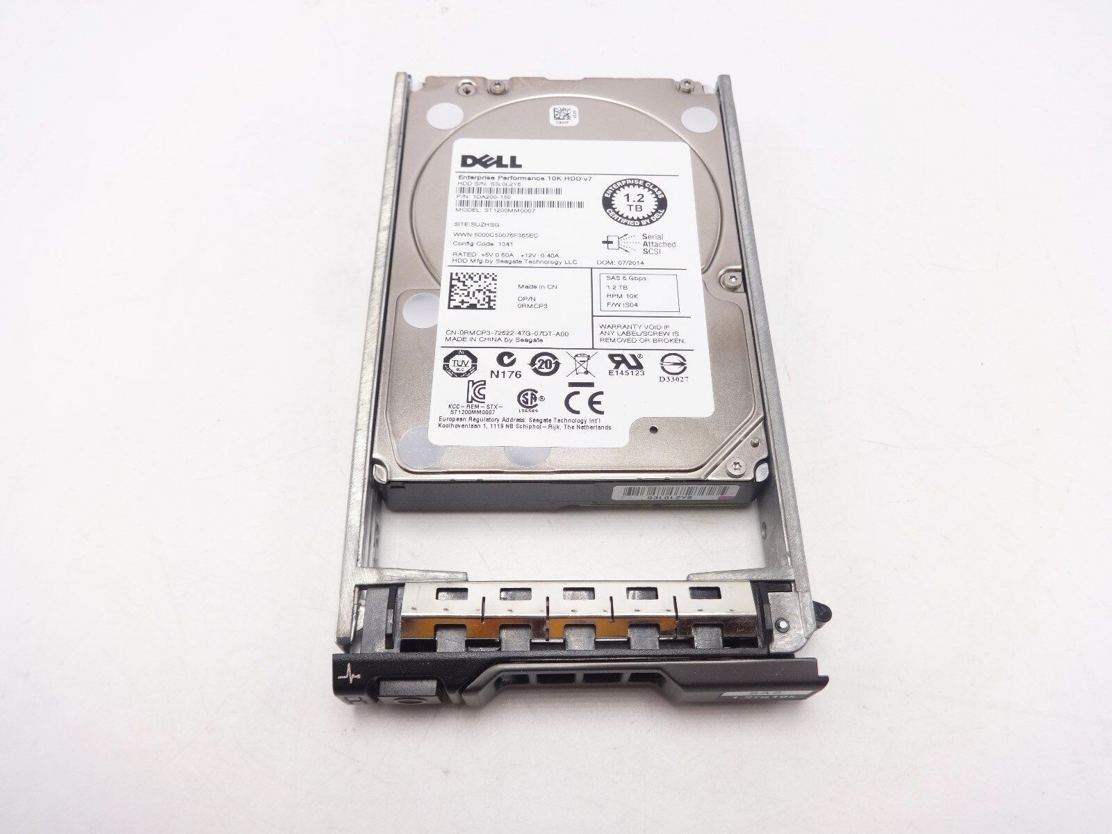 Dell ST1200MM0007 1.2tb 10k RPM 6gbps SAS Hard Disk Drive HDD 5q for ...