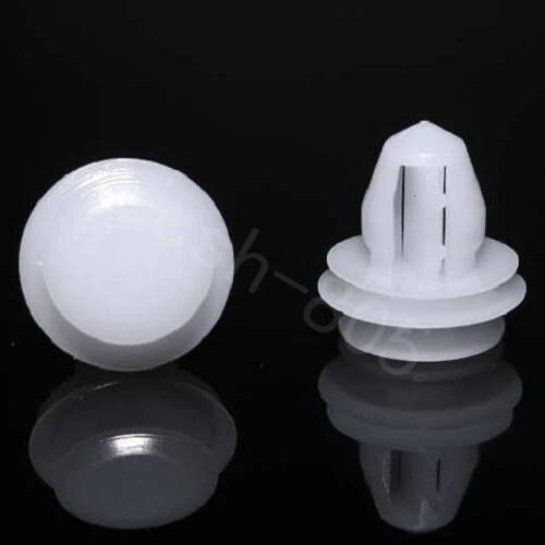 Clips de retención de panel de moldura de puerta de auto de 10 piezas para Honda Foto 3 de 4