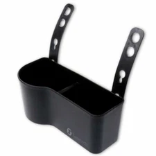 Zone Tech Car Back Seat Headrest Food Drink Organizer Console Storage Box Tray