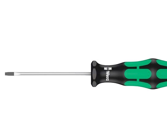 Screwdriver: Standard; Slot; 2X0.4Mm; Blade Length - WERA.05008006001 | EU Stock-image