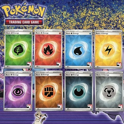 Komplettsatz Non Holo Preispaket Serie 6 & 7 Energiekarten Spielen! Stempel