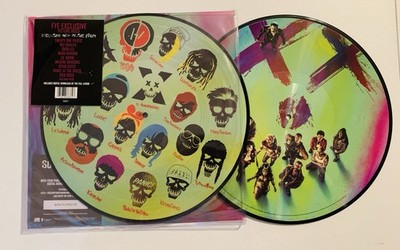 Suicide Squad The Album Soundtrack FYE Exclusive Picture Disc Vinyl 2xLP 2016 