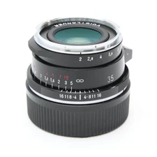 Voigtlander ULTRON Vintage Line 35mm F/2 ASPH. TypeII VM Black #344