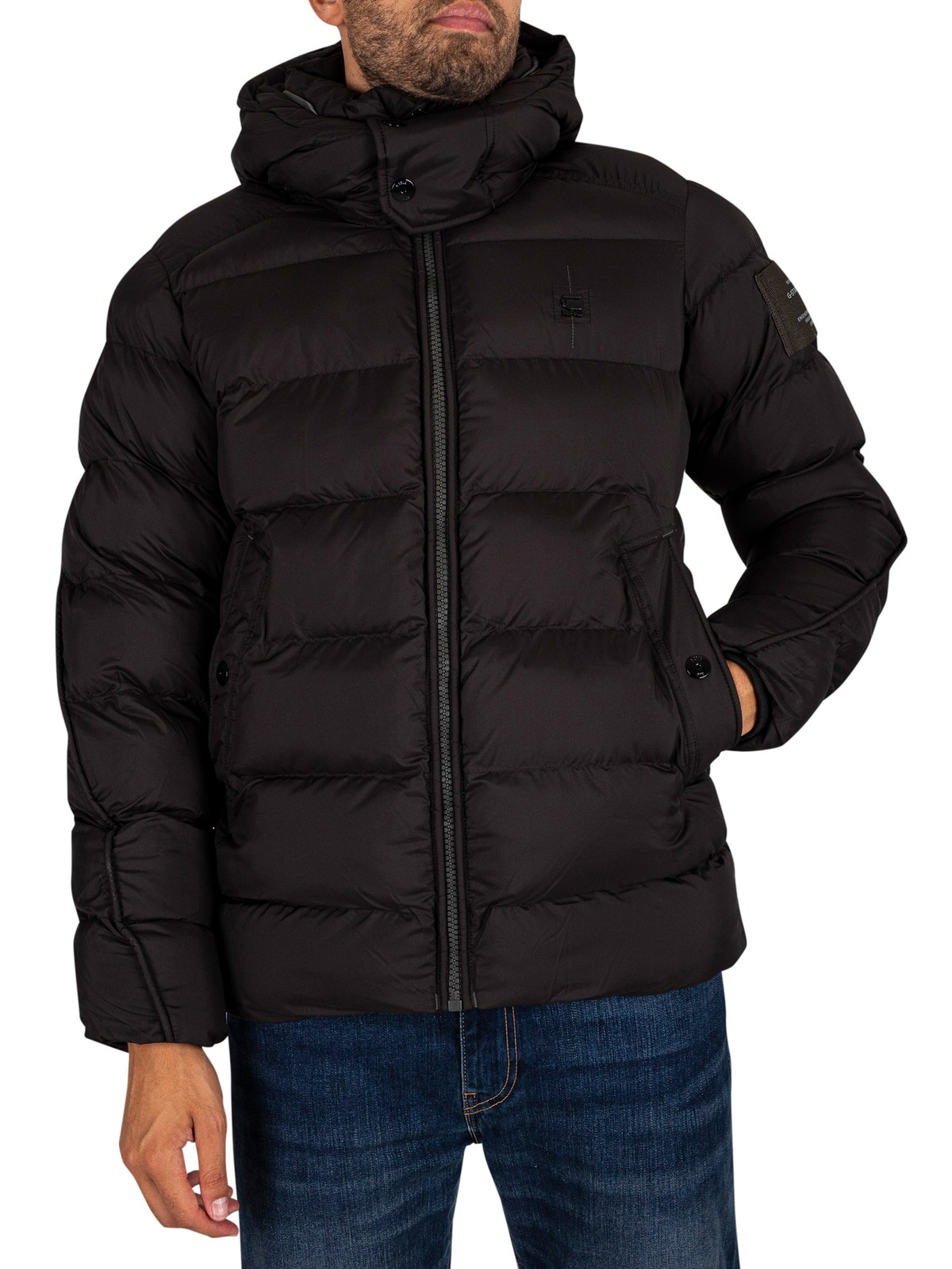 Мужская стеганая куртка G-Star RAW G-Whistler черный 12490₽