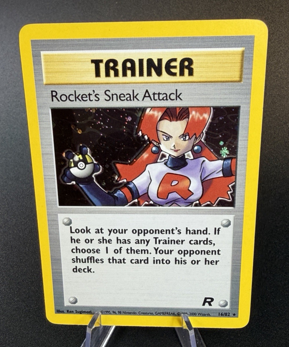 1999-2000 Pokemon Rocket's Sneak Attack Holo 16/82