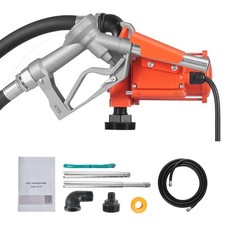 Fuel Transfer Pump, 12V DC 15 GPM,Cast Iron Diesel Transfer Pump Kit,with Manual