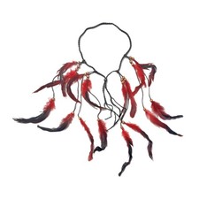 Bohemian Feather Headband Indian Hair Accessory for Fancy Dress Prom Holiday