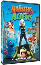 Monsters Vs. Aliens - DVD - VERY GOOD