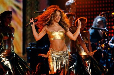 Singer Shakira performs Hips Don't Lie onstage at the 49th Grammy - Old Photo 7