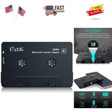 Car Audio Receiver, Bluetooth Cassette Receiver Tape Aux Adapter Player with ...