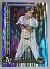 2025 Topps Update Austin Wynns #US330 Tinsel Foil SP