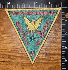 Nentico Lodge 12 1992 Spring Fellowship 70th Anniversary BSA OA WWW Patch