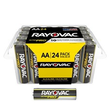 Rayovac Ultra Pro AA Cell Alkaline Battery ALAA-24PP 24 per Pack