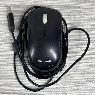 Microsoft Basic Optical Mouse V2.0 USB Wired Scroll Black Modle 1113 