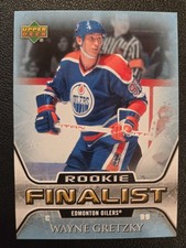 2005-06 UD Rookie Finalist WAYNE GRETZKY Card# 73. rookie card picture