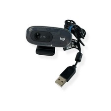 Logitech HD Webcam C270 720p V-U0018 Built In Microphone USB Camera Zoom Meeting
