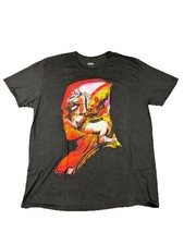 Camiseta Deadpool Para Hombre XL Manga Corta Dentro de Mi Cabeza Silueta Negra