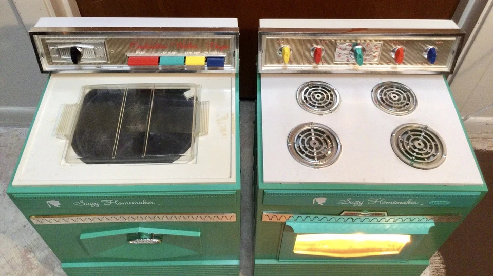 Lavadora secadora y estufa Topper Toys Suzy Homemaker 1968 vintage - funciona - ver video Foto 2 de 4