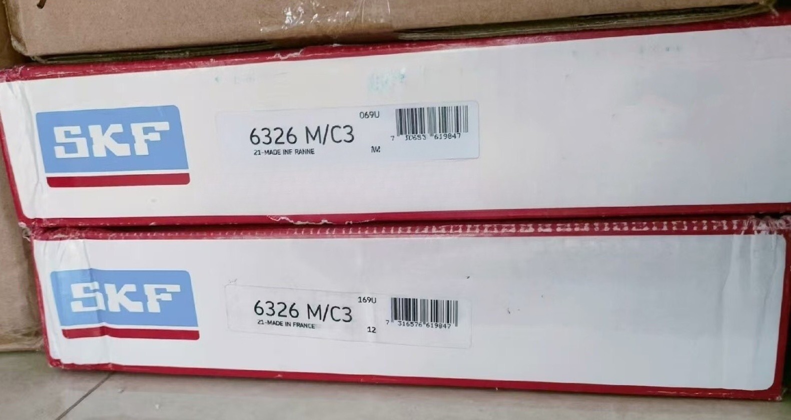 1PCS Brand New SKF 6326 M/C3 Single Row Deep Groove Ball Bearing