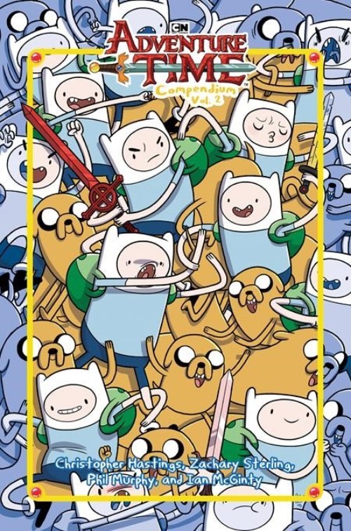 ADVENTURE TIME COMPENDIUM VOL #2 DM VARIANT HARDCOVER Oni Press Comics HC