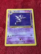 Haunter 21/62 Fossil Non Holo Wotc Pokemon Card Played on eBay