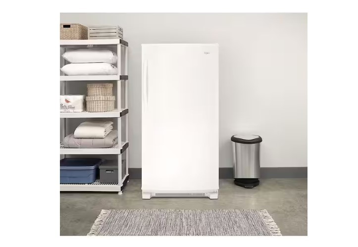 Whirlpool 20 cu ft Frost-free Upright Freezer (White) WZF34X20DW