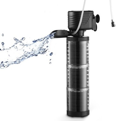 XpertMatic 3 Stages 475 GPH Aquarium Filter for Up to 120 Gallon Fish Tank, M...
