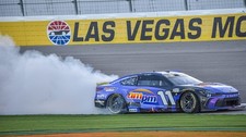 2025 Denny Hamlin 11 ampm Las Vegas Win Liquid Color 1/24 Elite. Very Sharp