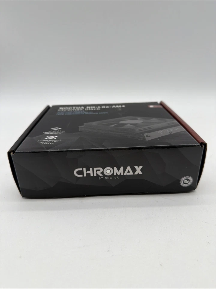 Noctua NH-L9a-AM4 chromax.Black Low-Profile CPU Cooler for AMD AM4 Black - Image 2 of 4