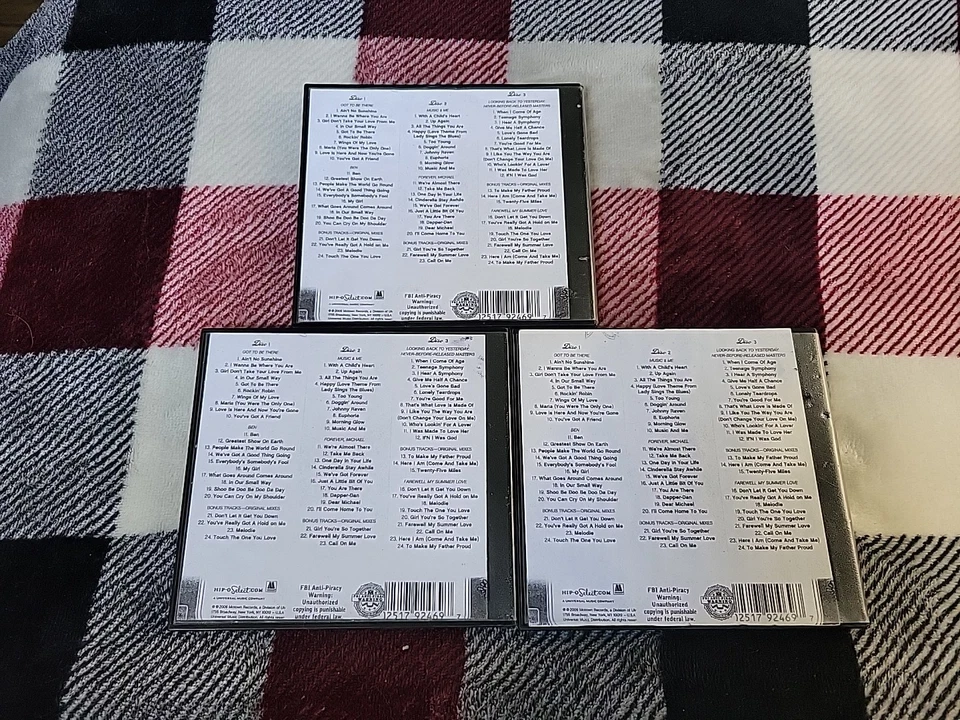 Hello World: The Motown Solo Collection by Michael Jackson (3CD's, 2009) Free Sh - Image 2 of 4