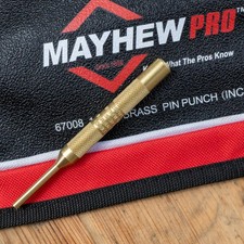 Mayhew Tools 25704 5/32  Brass Punch Made in USA