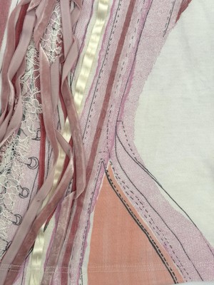 RARE Vintage Christian Dior By John Galliano SS2002 Corset Tank