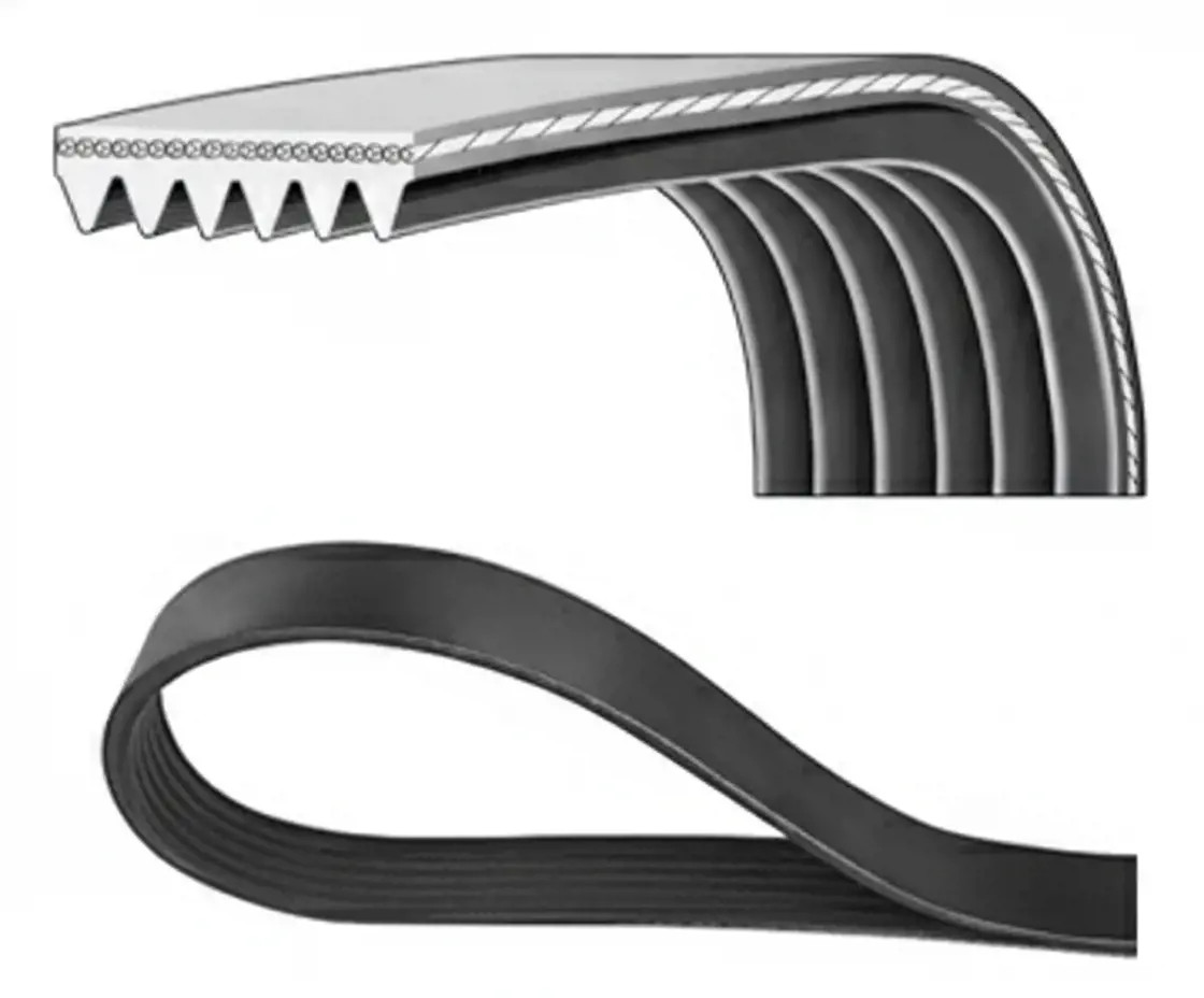 Cinghia trapezoidale multirighe 6PK1050 DAYCO per TOYOTA OPEL PEUGEOT CITROËN - Immagine 3