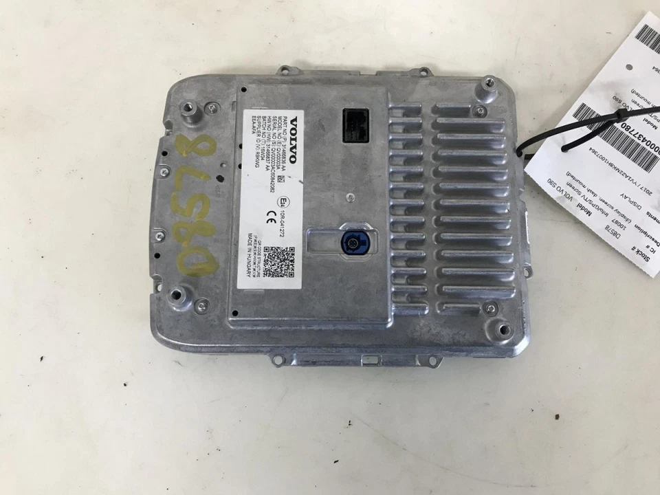 Info-GPS-TV Screen Display Screen Dash Mounted Fits 16-18 VOLVO XC90 1017095 - Image 3 of 4