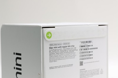 2024 Apple Mac mini M4 Chip 16GB RAM 256GB SSD Silver