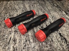 Snapon Tools Soft Grip Standard Ratcheting Screwdriver Handle - Red 1 Handle