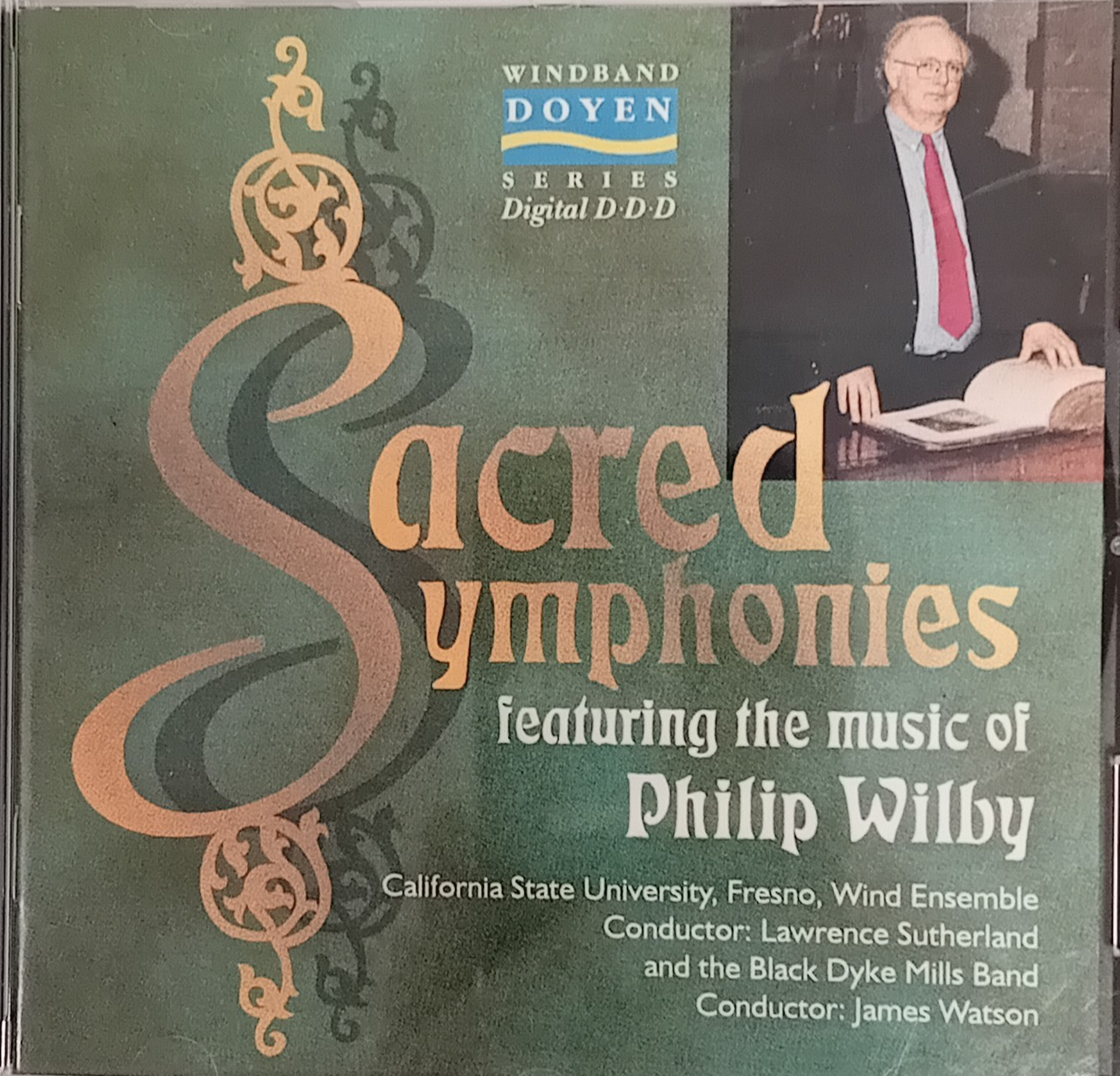 Scacred Symphonies - Philip Wilby   Music CD Album