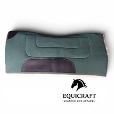 Canvas Saddle Pad Western Horse Riding Pad Durable Cotton Canvas Horse Pad