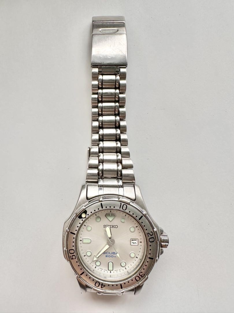 Discontinued SEIKO SCUBA 200m Diver's Watch, Titanium, Scuba