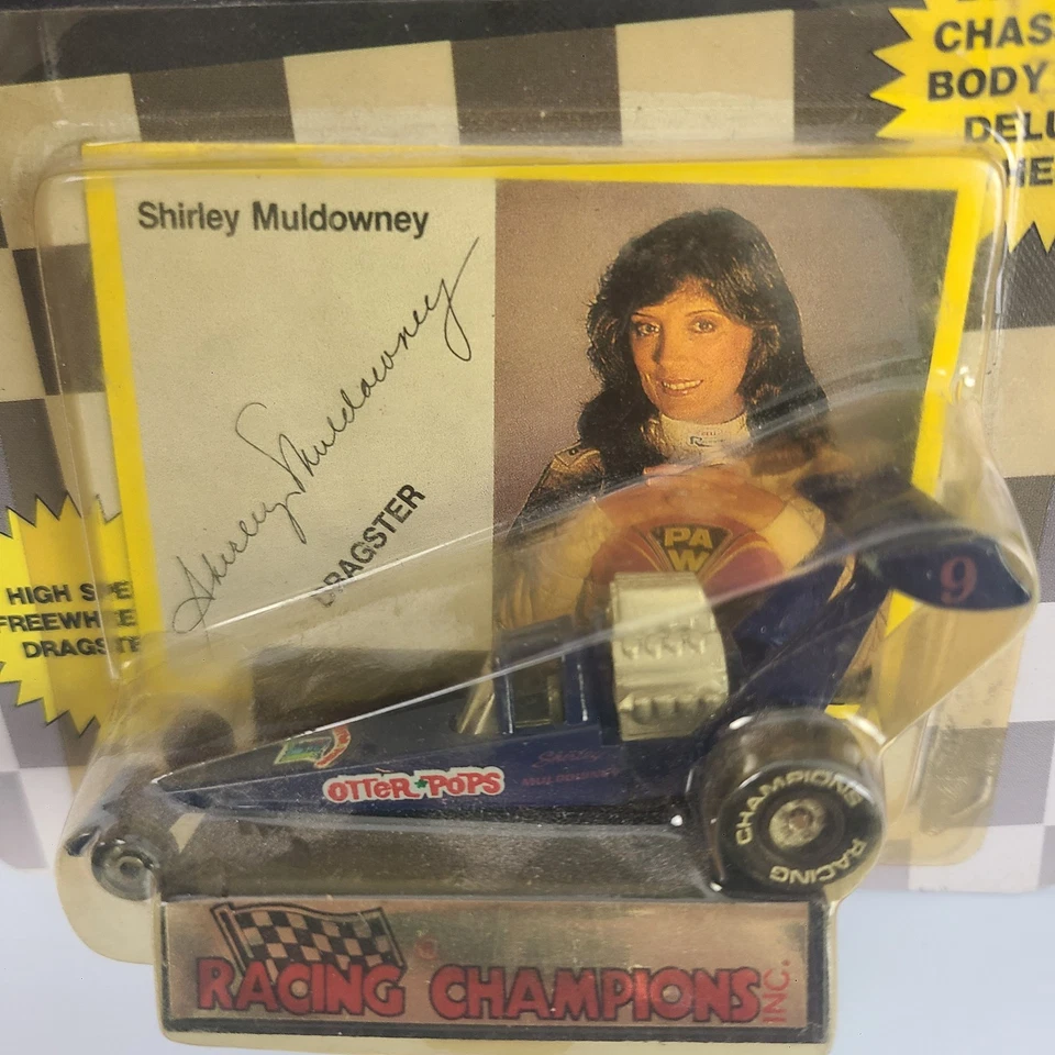 Shirley Muldowney Otter Pops 1989 Racing Champions Dragster Die Cast escala 1:64 - Imagem 2 de 4