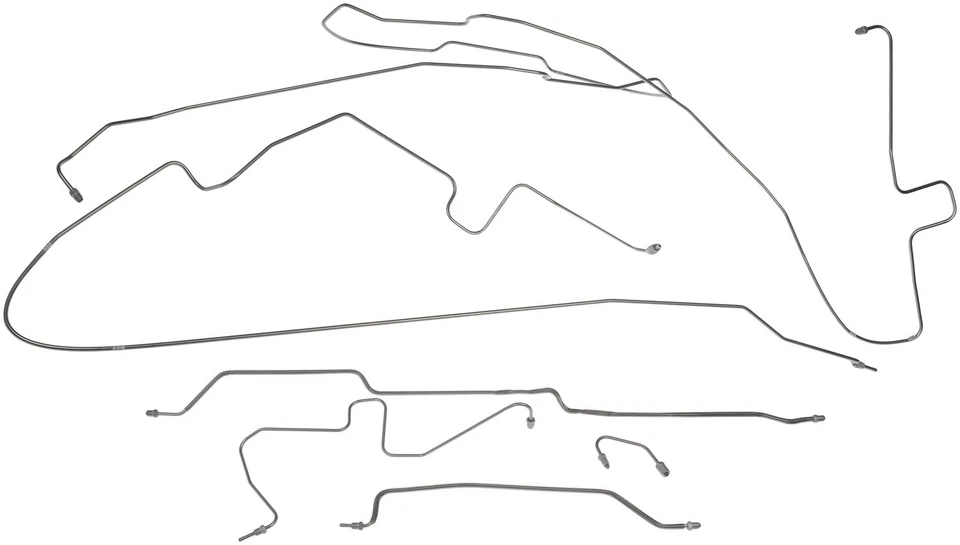 Kit de línea de freno de acero inoxidable Dorman 919-221 para Jeep Wrangler 97-02 Foto 2 de 2