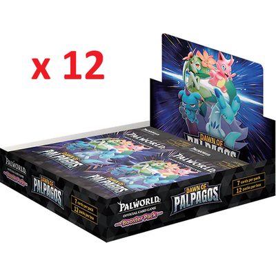 #ad Palworld TCG: Dawn of Palpagos Booster Case of 12 Boxes PRE ORDER Shipping 7 31 $549.99