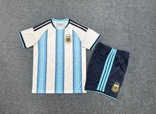 Argentina Soccer Kids And adult Jersey and Shorts