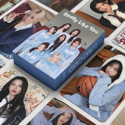 55Pcs/Set Kpop BABY MONSTER DRIP Lomo Cards High Quality Album REALLY LIKE YOU P