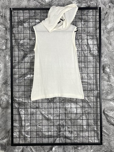 Vintage Helmut Lang Archive 1999 Rare Sleeveless Hoodie Size M-L